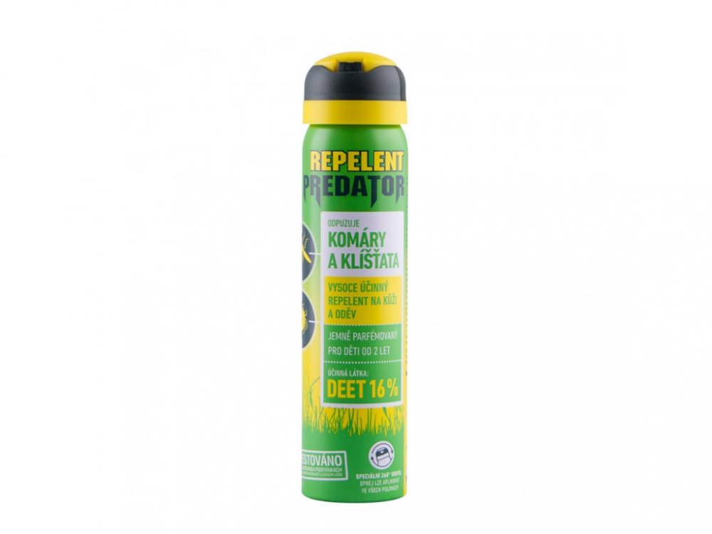 Repelent PREDÁTOR RETAIL 16% - 90 ml spray