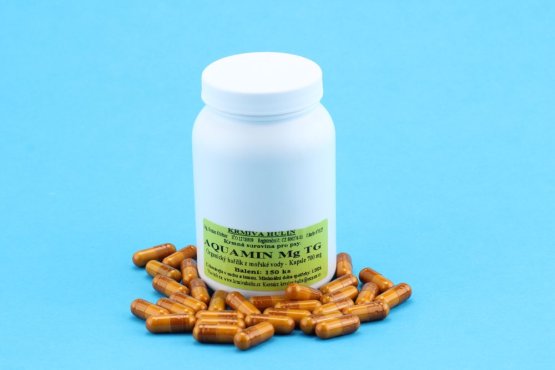 AQUAMIN Mg TG - Organický Hořčík z mořské vody - kapsle 700 mg - pro psy (Krmiva Hulín, AMG-1) | Krmiva Hulín
