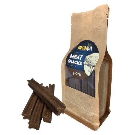 IRONpet dentální masové pamlsky Vepřové - 400 g (IRONpet, DMPV) | Krmiva Hulín