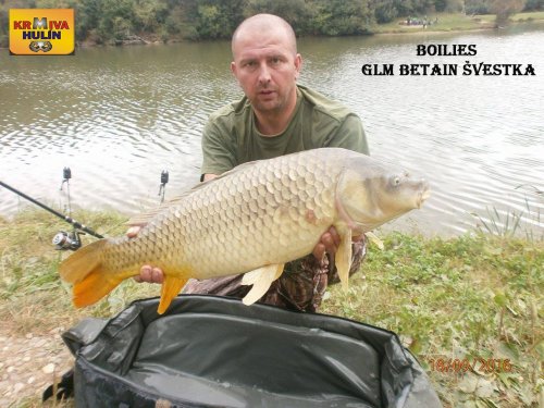 Boilies GLM betain se švestkou