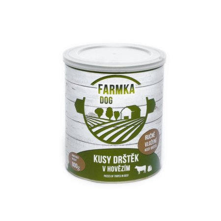FALCO FARMKA DOG s dršťkami 800 g - Konzerva pro psy (SOKOL FALCO, FDD800) | Krmiva Hulín