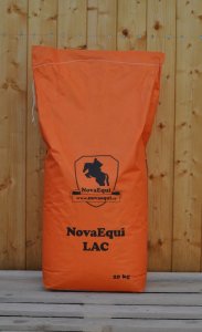 NovaEqui Lac - Müsli pro chovné klisny a hříbata / oranžová 20 kg