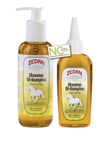 Ekzemer Öl-Komplex - Tišiaci olej na koži pre kone - fľaštička s dávkovačom 250 ml (Zedan, EÖK250) | Krmiva Hulín