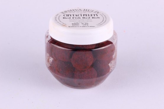 Dipované chytací pelety - Red Fish Red Robin - Ø 14 mm - Vyberte balení: 150 g