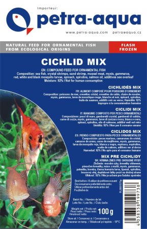 Cichlid Mix Frozen Blister - mražená směs pro cichlidy (CMFB-1) | Krmiva Hulín