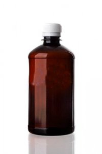 PET fľaše hnedé 500 ml - s uzáverom