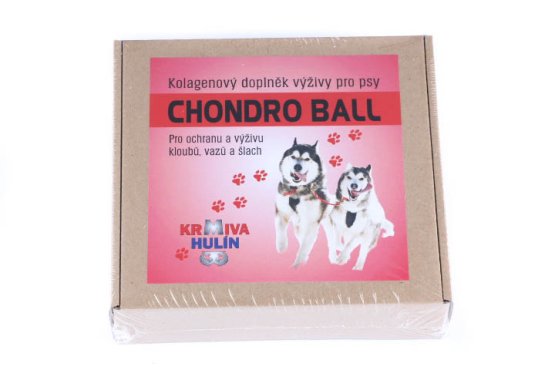 Kolagenový doplněk výživy - CHONDRO BALL - pro kloubní výživu, ochranu vazů a šlach psů - 500 g - nestandardní