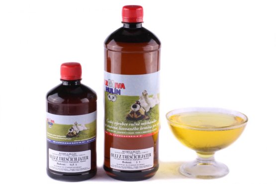 Olej z Tresčích jater - pro psy (Marine Harvest, OTJP-1) | Krmiva Hulín