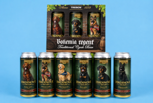 Pivo Regent - DÁRKOVÁ SADA - MOTIV DŘEVO - Sběratelská edice Psí Hrdinové KH - 6x 0,5 L (BOHEMIA REGENT, DSPHKH) | Krmiva Hulín