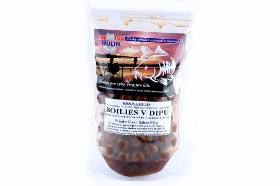 Boilies v dipe - PIKANTNÝ PERNÍK s KRILLOM - 500 g