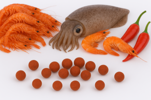 Boilies - PIKANTNÝ KRILL - Špeciálna edícia - Ø 16 mm (Krmiva Hulín, BOPK16-1) | Krmiva Hulín