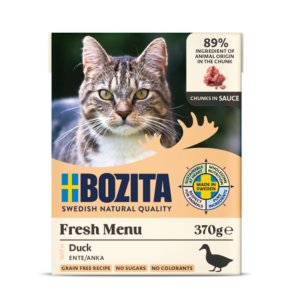Bozita Cat kúsky v omáčke s kačacím - tetrapak 370 g (BCKKT) | Krmiva Hulín Bozita Cat kúsky v omáčke s kačacím - tetrapak 370 g (BCKKT) | Krmiva Hulín