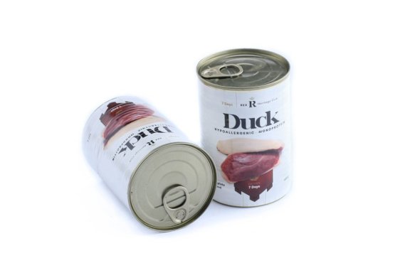 REX KACHNÍ MASO - Duck Monoprotein 400 g - Konzerva pro psy (Vyrobeno v ČR, RKR4-1) | Krmiva Hulín