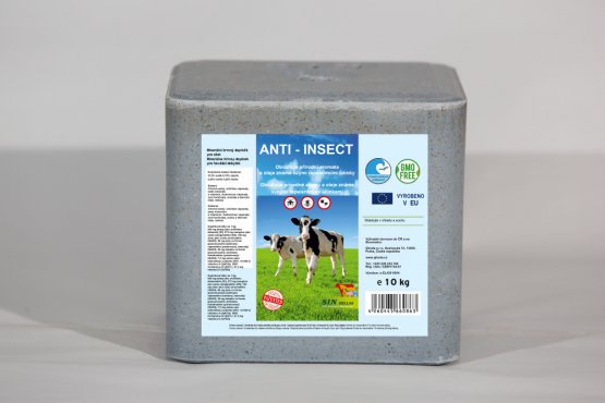 Anti-Insect - Minerální liz odpuzující hmyz 10 kg