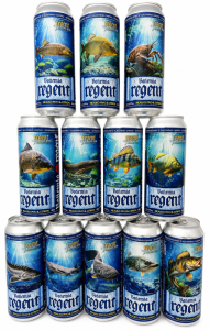 Nealko pivo Regent - NEOMEZENÝ VLASTNÍ VÝBĚR - Lemon - Vodní říše - 0,5 l (BOHEMIA REGENT, VVLFVŘ) | Krmiva Hulín