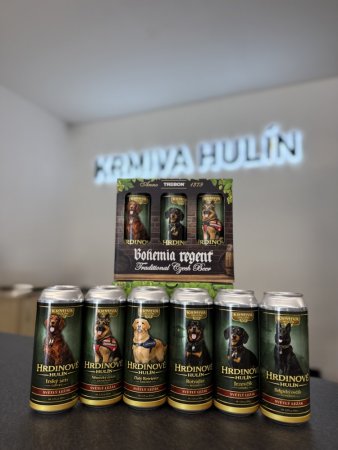 Pivo Regent - DÁRKOVÁ SADA - MOTIV DŘEVO - Sběratelská edice Psí Hrdinové KH - 6x 0,5 L