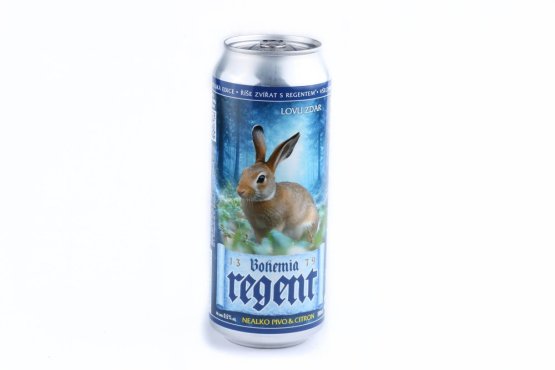 Nealko pivo Regent - DÁRKOVÁ SADA 2 - Lemon - Myslivecká říše - 6x 0,5 l