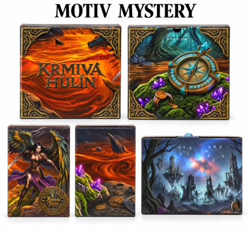 Krabice na pivo - Dekor Mystery