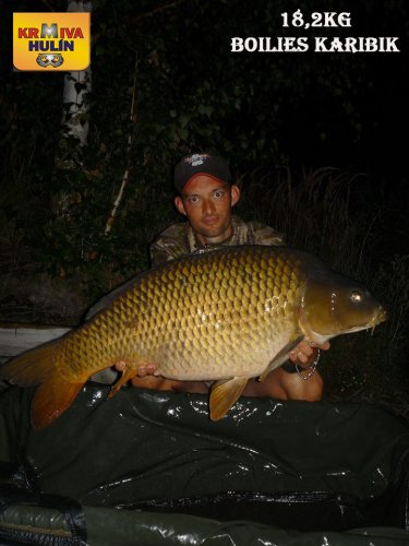 18,2kg, boilies Karibik