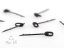 ZFISH Trn s Kroužkem Bait Spike & Oval Ring - Vyberte velikost: Velikost 10 mm