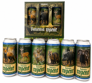 Nealko pivo Regent - DÁRKOVÁ SADA 2 - Myslivecká říše - 6x 0,5 l (BOHEMIA REGENT, NPMS2) | Krmiva Hulín
