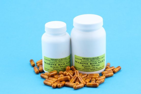 MARINE KOLAGEN - kapsle 500 mg - pro psy (Krmiva Hulín, KOMAK-1) | Krmiva Hulín