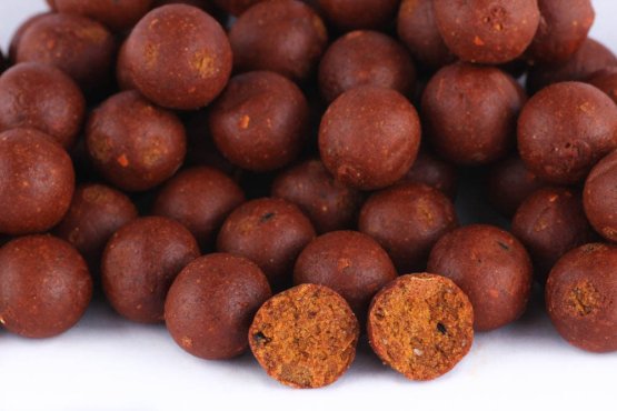 Boilies rozpustné - POMERANČ a CHILLI - Ø 16 mm - Vyberte balení: 1 kg