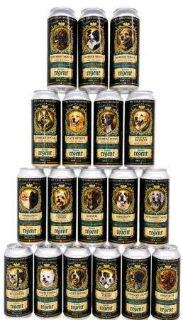 Pivo Regent - NEOMEZENÝ VLASTNÍ VÝBĚR - Světlý ležák - Psí říše - 0,5 l (BOHEMIA REGENT, VVPŘ) | Krmiva Hulín