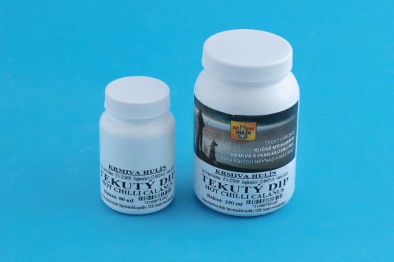 Tekutý dip - HOT CHILLI CALANUS - Vyberte balení: 80 ml