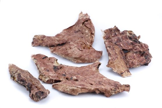 HOVĚZÍ PLÍCE SUŠENÉ -  pro psy - Vyberte balení: 500 g