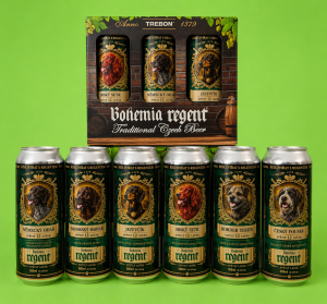 Pivo Regent - DÁRKOVÁ SADA - MOTIV DŘEVO - Psí říše 3 - 6x 0,5 l (BOHEMIA REGENT, DSPŘ3) | Krmiva Hulín