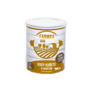 FALCO FARMKA DOG s kuřetem 800 g - Konzerva pro psy (SOKOL FALCO, FDK800) | Krmiva Hulín