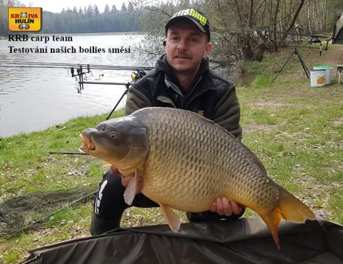 RRB carp team při testování našich boilies směsí