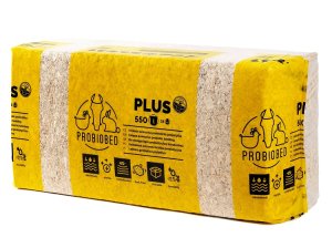 PODESTÝLKA ProBioBED PLUS žlutá - S laktobacilovou kulturou - 550 L (Vyrobeno v ČR, PPP550) | Krmiva Hulín
