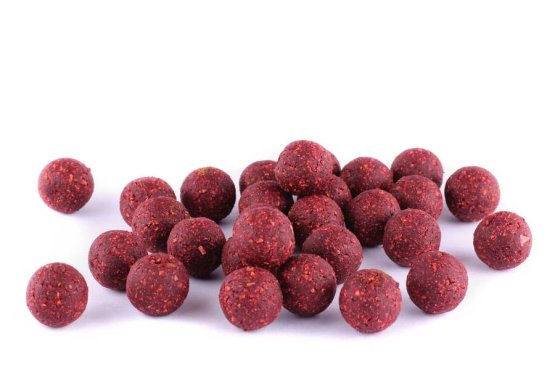 Wafters - Vyvážené Korkové Boilies - PIKANTNÍ JAHODA - Ø 24 mm (Krmiva Hulín, BCPK24-1) | Krmiva Hulín