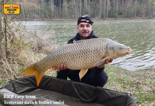 RRB carp team při testování našich boilies směsí