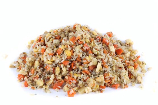SUŠENÁ ZELENINOVÁ ZMES S RYŽOU - pre psov - Vyberte balenie: 1 kg