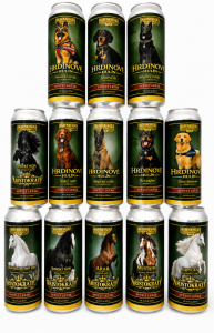 Pivo Regent - NEOMEZENÝ VLASTNÍ VÝBĚR - Edice KH - Psi a Koně - 0,5 l (BOHEMIA REGENT, VVEKH) | Krmiva Hulín