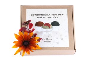 BONBONIÉRA PRO PSY - Plněné Dortíčky 16 ks - 500 g (Krmiva Hulín, BPPD-1) | Krmiva Hulín