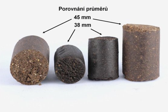 Pelety NA SUMCE - Ø 45 mm - S rybou a játry - Vyberte balení: 1 kg