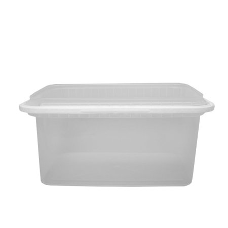 Plastové vědro - Hranaté Transparentní 10 l (Vyrobeno v ČR, PVHT10-1) | Krmiva Hulín