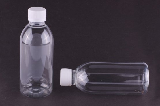 PET Lahvička 250 ml - Čirá s uzávěrem (Vyrobeno v ČR, PL250-1) | Krmiva Hulín