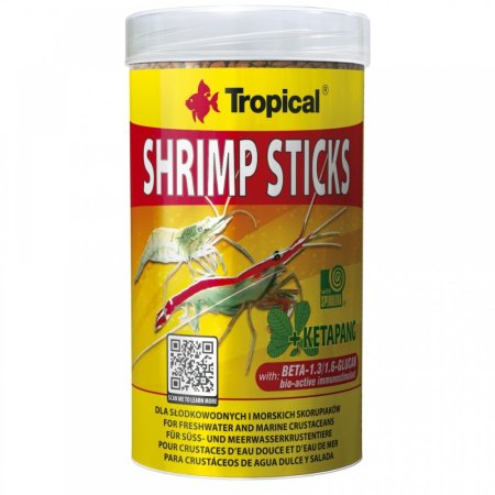 TROPICAL SHRIMP STICKS (TSS-1) | Krmiva Hulín