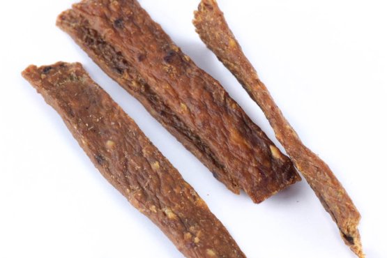 SUŠENÉ KRŮTÍ MASO - Masové proužky - pro psy - Vyberte balení: 100 g