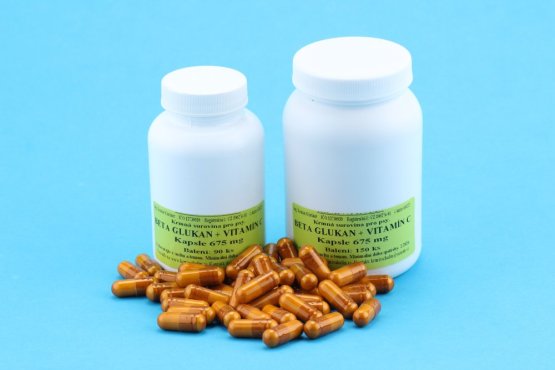 BETA GLUKAN + VITAMÍN C - Kapsle 675 mg - pro psy (Krmiva Hulín, BGLK-1) | Krmiva Hulín
