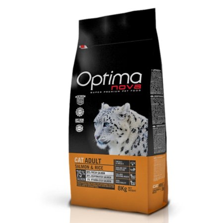 Krmivo pro kočky - OPTIMAnova Cat Adult Salmon (OPTIMAnova, OCAS-1) | Krmiva Hulín