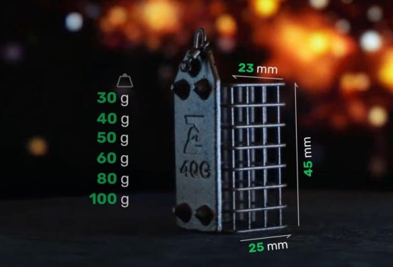 ZFISH Krmítko Spike Feeder - Varianta: 30 g