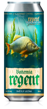 Pivo Regent - Sběratelská edice VODNÍ ŘÍŠE - KARAS OBECNÝ 0,5 l (BOHEMIA REGENT, PRKO) | Krmiva Hulín