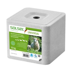 Soľný liz SOLSEL UNIVERSAL bez medi 10 kg (Vyroben v EU, SLSE10) | Krmiva Hulín