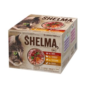 Shelma NM Cat maso v omáčce, kapsa 85 g - 24 ks (SNMC24) | Krmiva Hulín